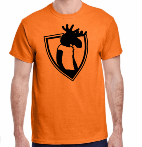 T-Shirt Orange Logo